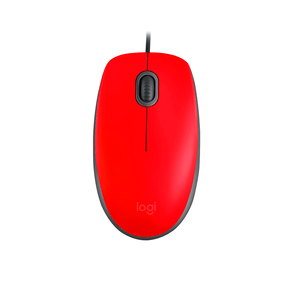 Mouse Logitech M110 Clique Silencioso | Vermelho GO - 581591