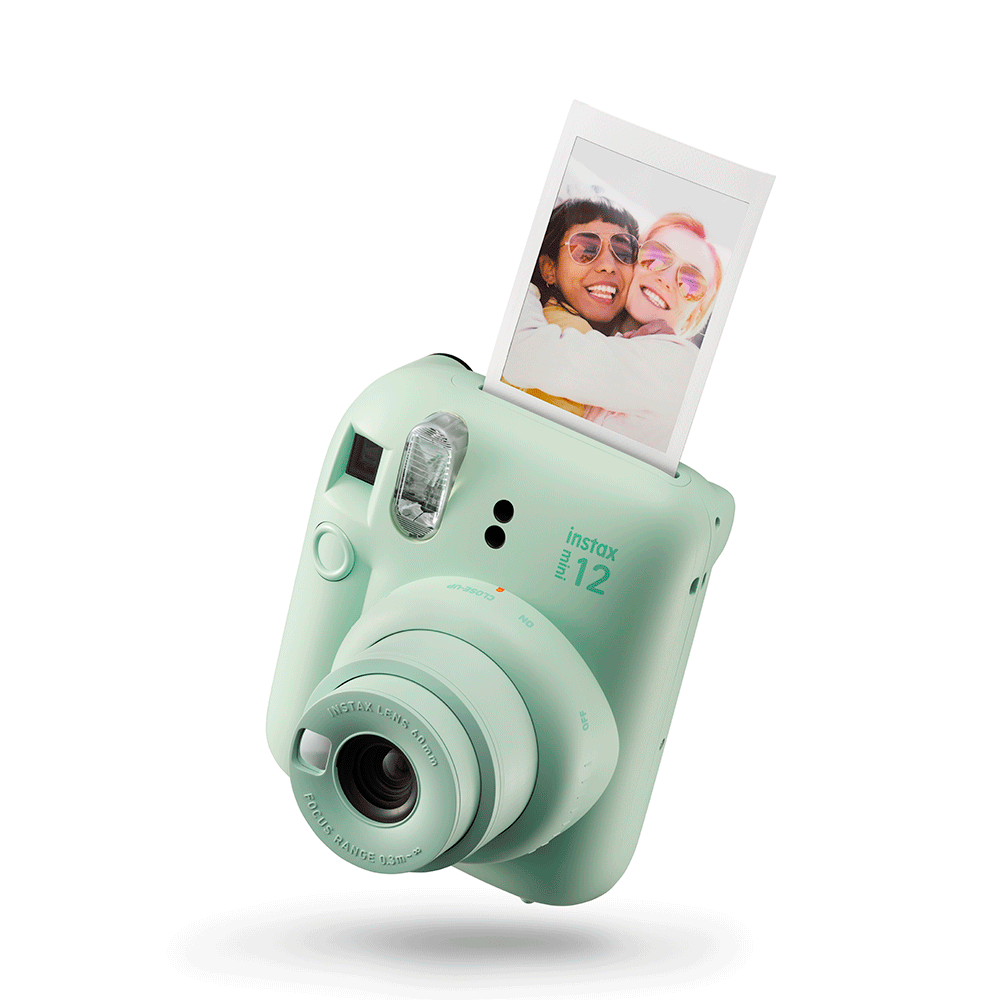 U's instax mini カメラセット Kit Câmera Instax Mini 12 com pack 10 fotos Spray Art e Bolsa Rosa