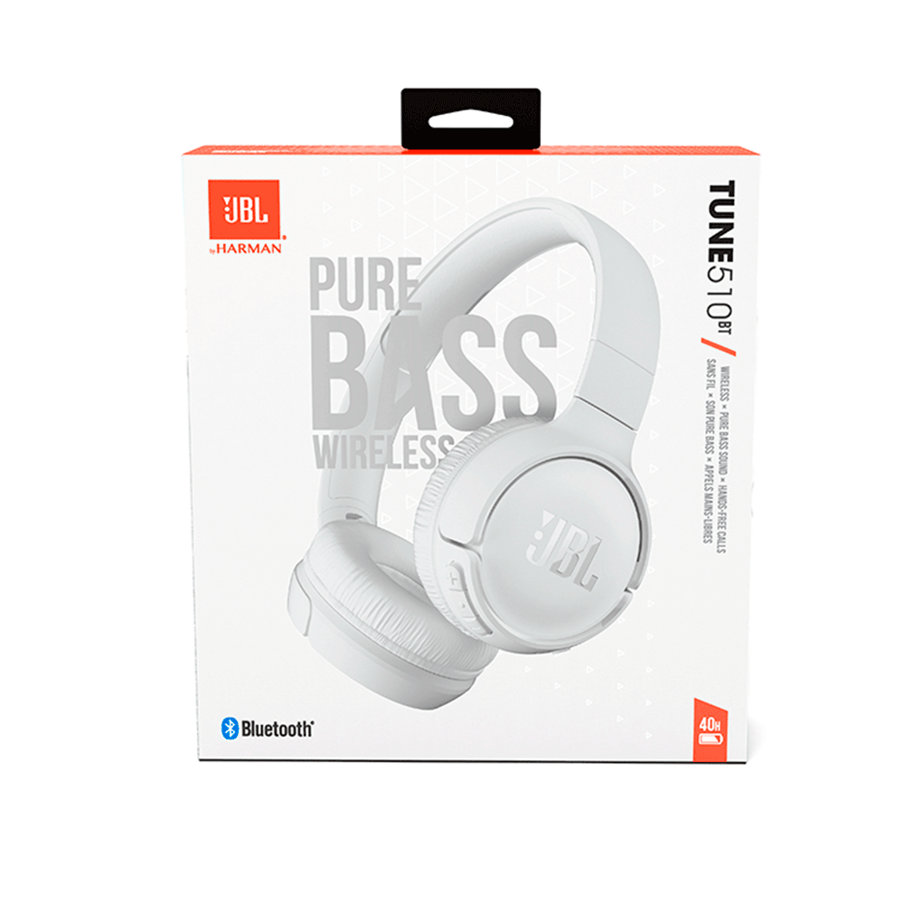 新品 JBL ヘッドホン TUNE 510BT Bluetooth ホワイト Headphone JBL Tune 510 | Branco Artigo: 278651 - Fujioka Distribuidor
