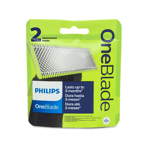 Lâmina Dupla OneBlade Philips - QP220/51 | Cinza Chumbo e Verde Limão GO - 691589