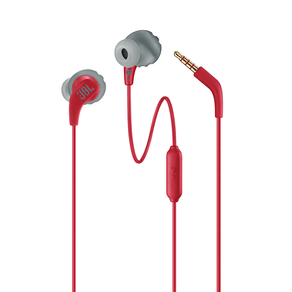 Fone De Ouvido Com Fio JBL Endurance RUN | Vermelho GO - 255524 Fone De Ouvido Com Fio JBL Endurance RUN | Vermelho GO - 255524