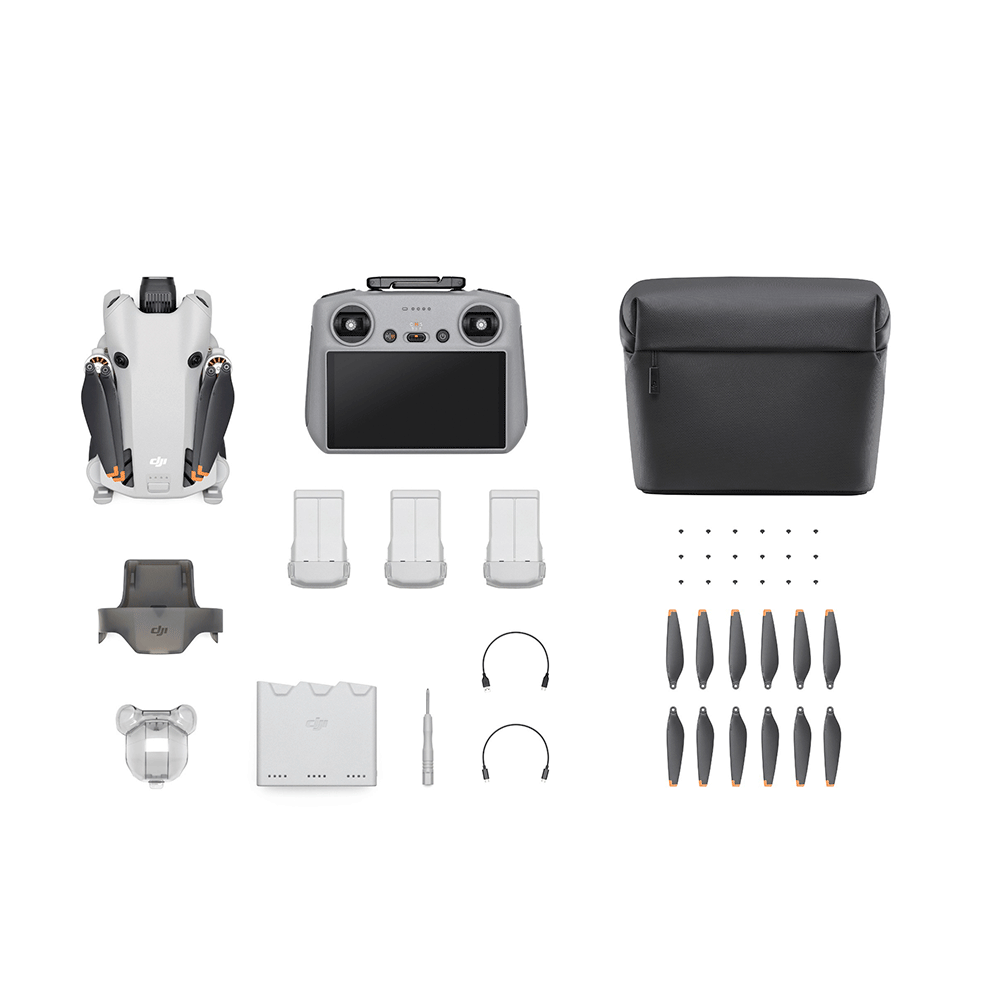 Drone DJI Mini 4 Pro Fly More Combo Plus, DJI044 | Cinza - artigo