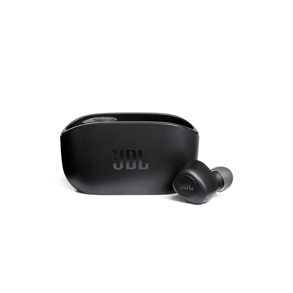 Fones de Ouvido Bluetooth JBL Wave100 TWS Black Artigo: 278794