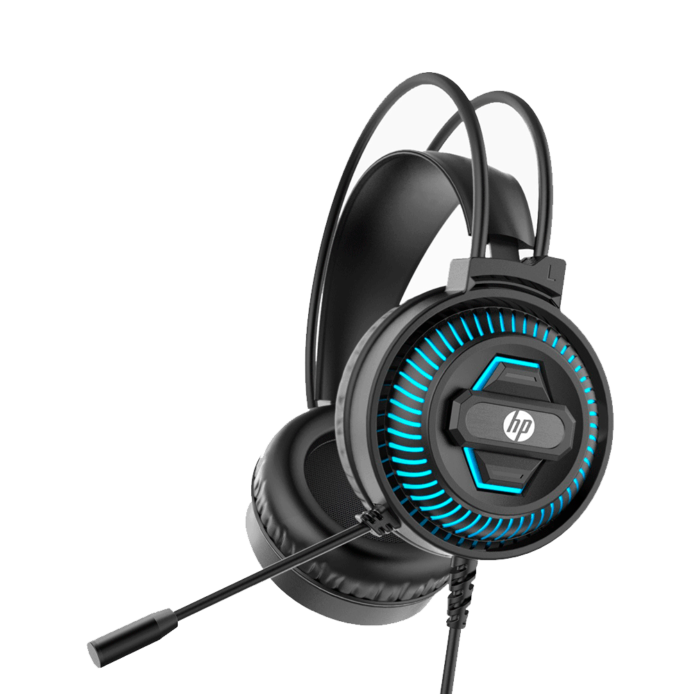Headset Gamer HP, Conexão P2 - DHE-8001 | Preto Artigo: 582656