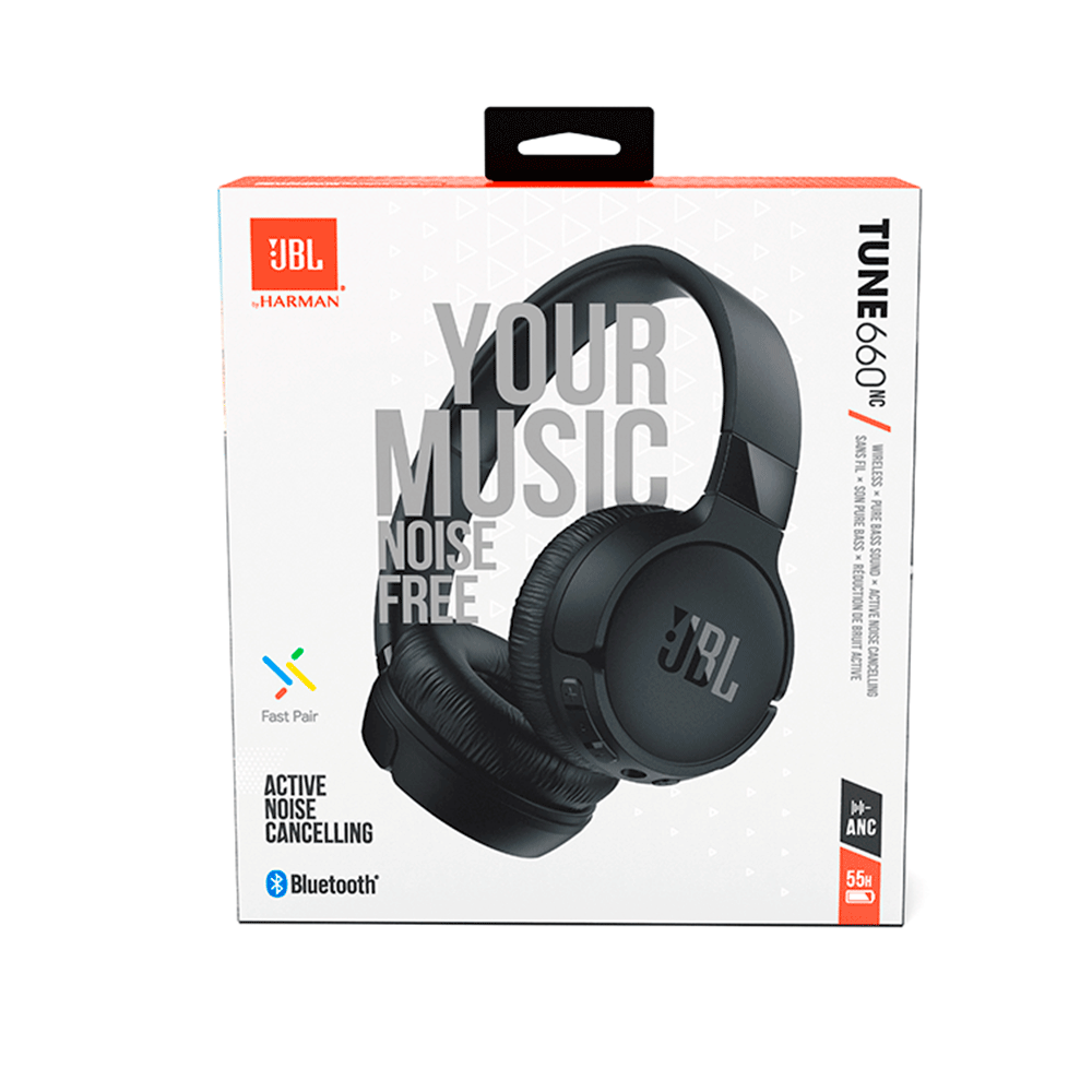 Headphone JBL Tune 660NC Bluetooth Preto - Fujioka Distribuidor