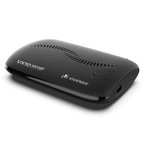 Receptor de TV Digital Vivensis, Full HD Smart via Satélite VX10, Preto | Bivolt DF - 257041