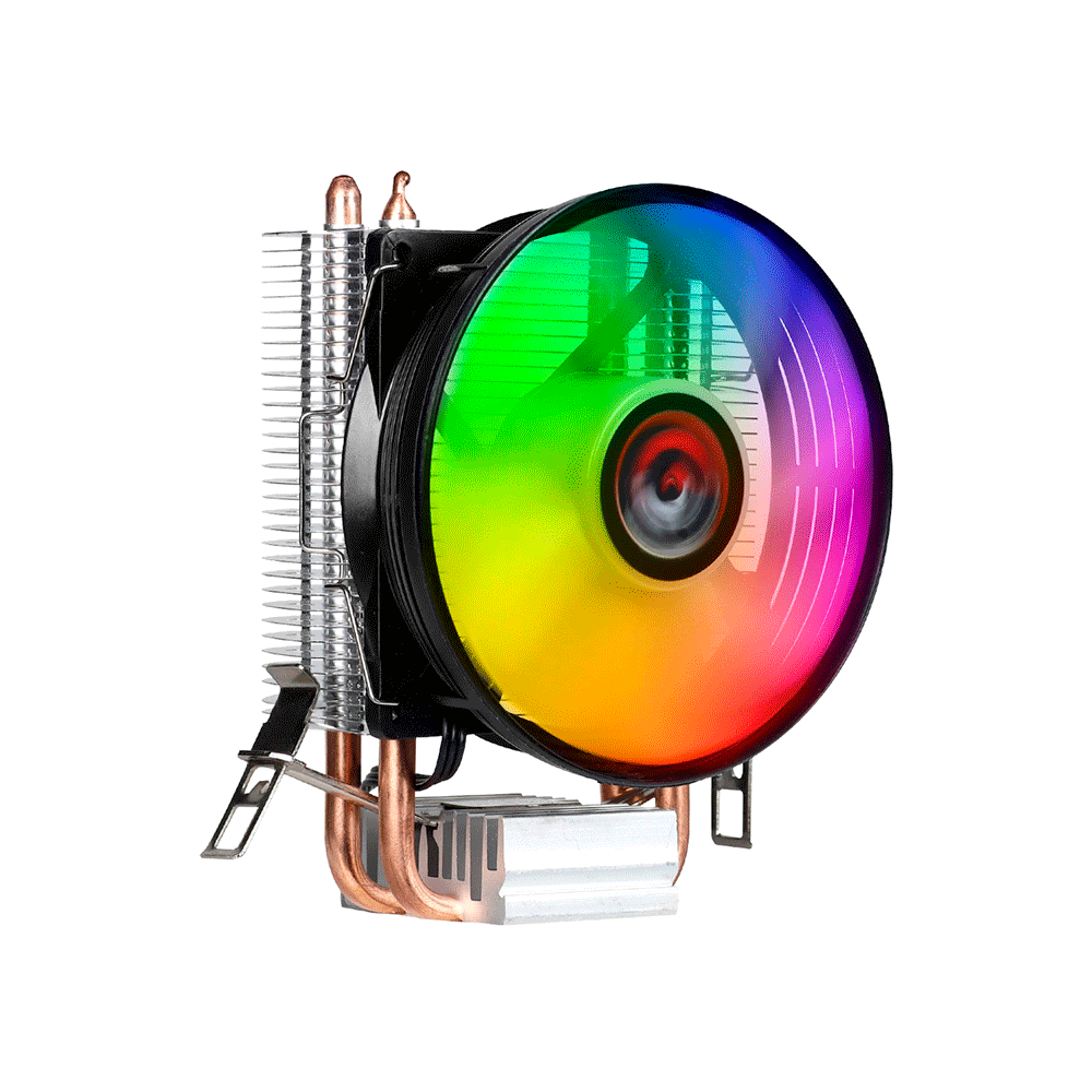 Cooler Para Processador PCYES Lorx Rainbow, Intel/AMD, TDP