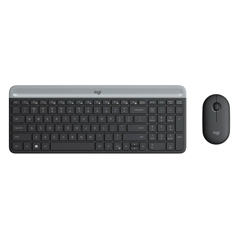 Combo Logitech Teclado e Mouse Slim MK470 Sem Fio Artigo: 581604