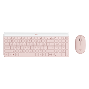 Combo Logitech Slim sem fio MK470 | Rosa DF - 582650