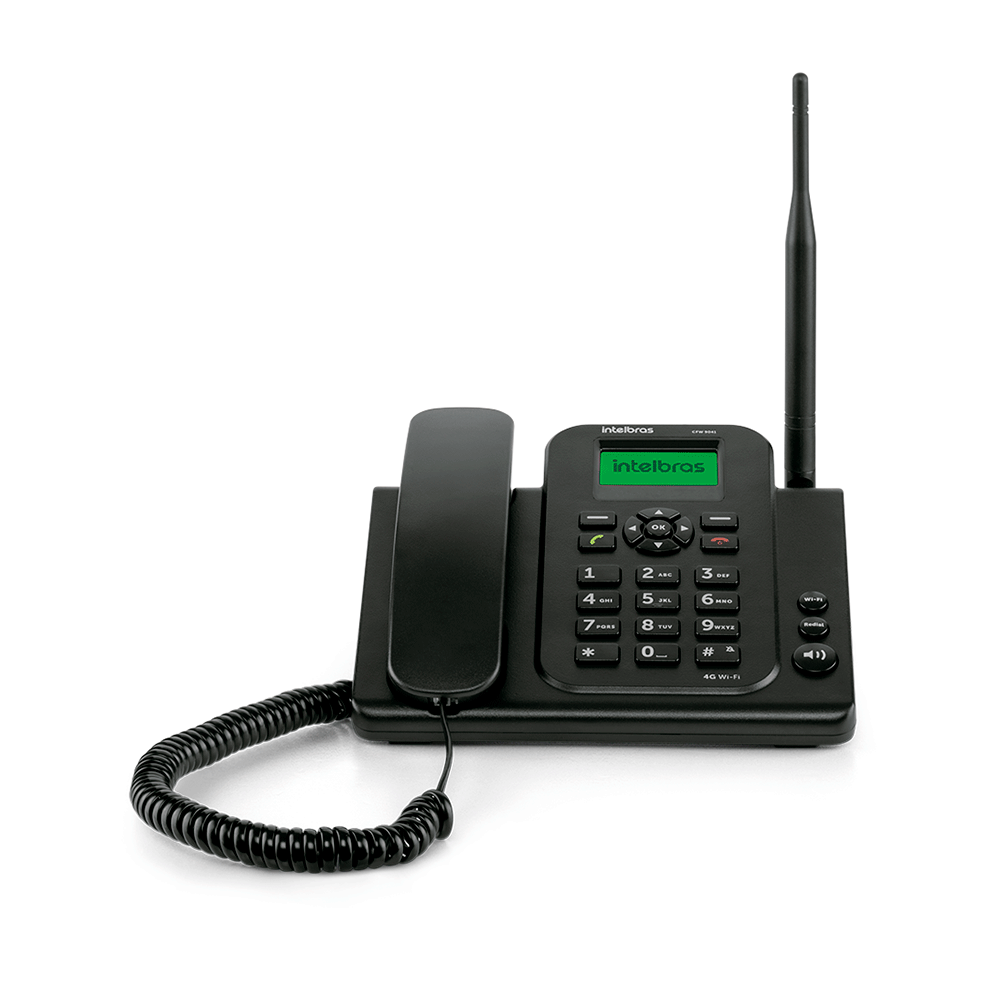 Telefone Celular Fixo Intelbras 4G com Wi-Fi - CFW 9041 | Preto