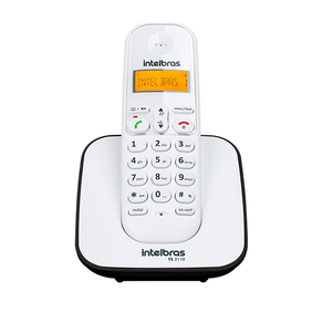 Telefone Sem Fio Intelbras TS3110 ID | Branco/Preto GO - 190317