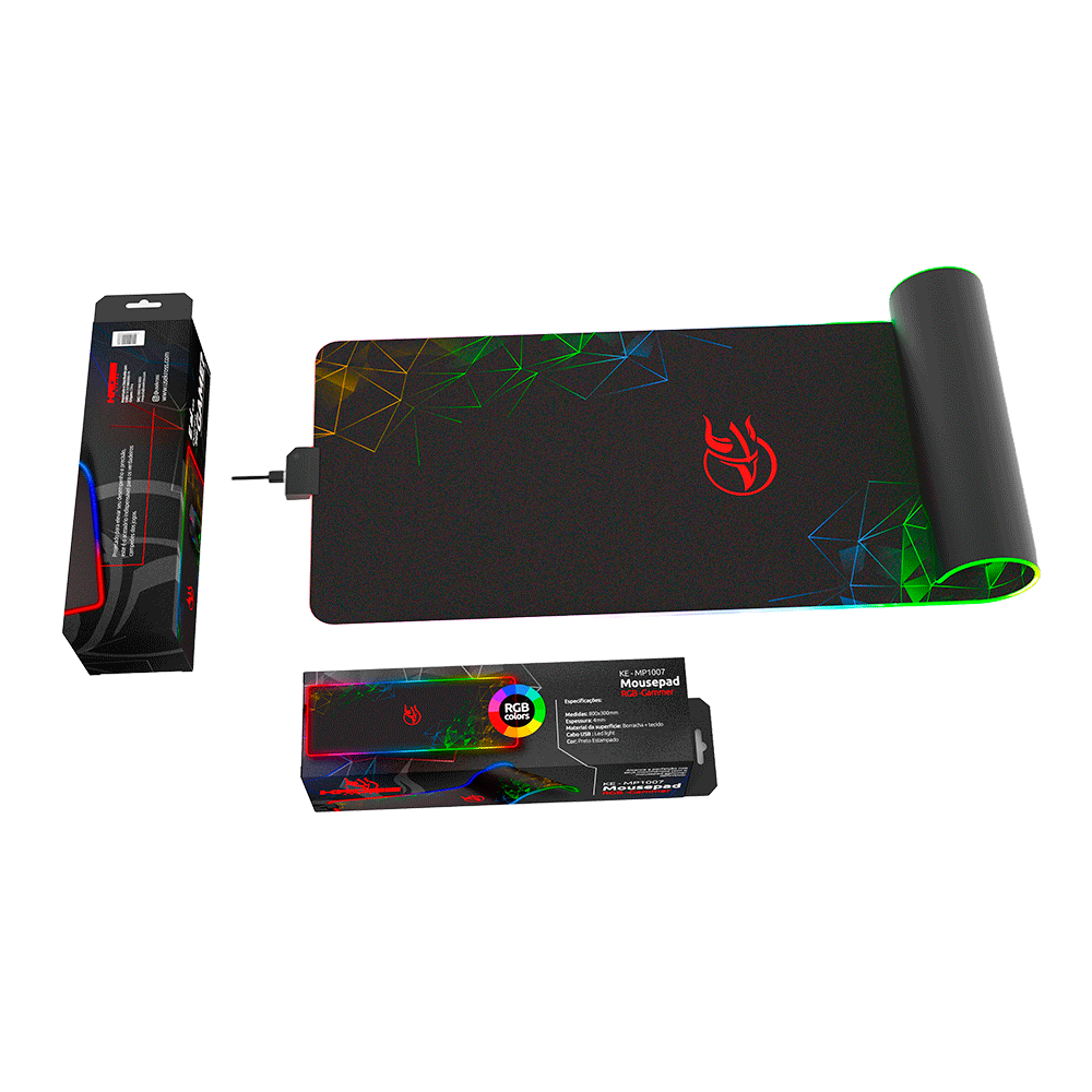 Mouse Pad Kross KE-MP1007 | Preto Artigo: 582694 - Fujioka