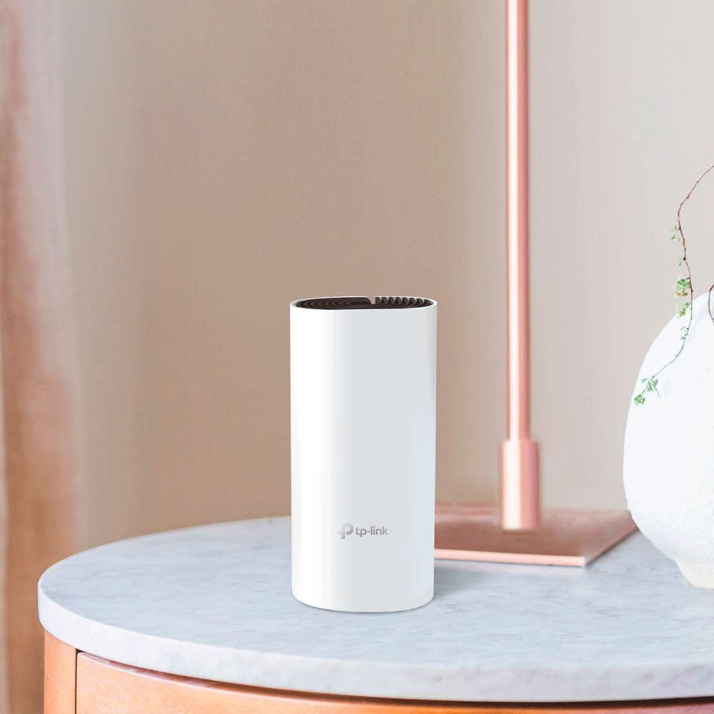 TP-Link メッシュAC1200 Deco M4 3ユニット Kit Roteador TP-Link Deco M4 Mesh Gigabit Dual-Band AC1200, 2