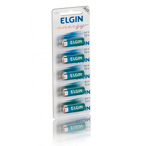 Bateria Elgin Alcalina 12V A23 | Venda Unitária DF - 26421 Bateria Elgin Alcalina 12V A23 | Venda Unitária DF - 26421