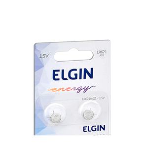 Bateria Elgin Alcalinha LR621 1,5V | 2 Unidades DF - 26445