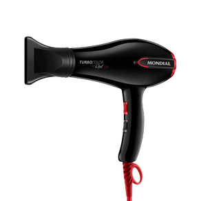 Secador de Cabelos Mondial Turbo SC-41, Preto/Vermelho, 2.000W | 220V GO - 691594
