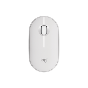 Mouse Sem Fio Logitech Pebble Mouse 2 M350S | Branco DF - 582702