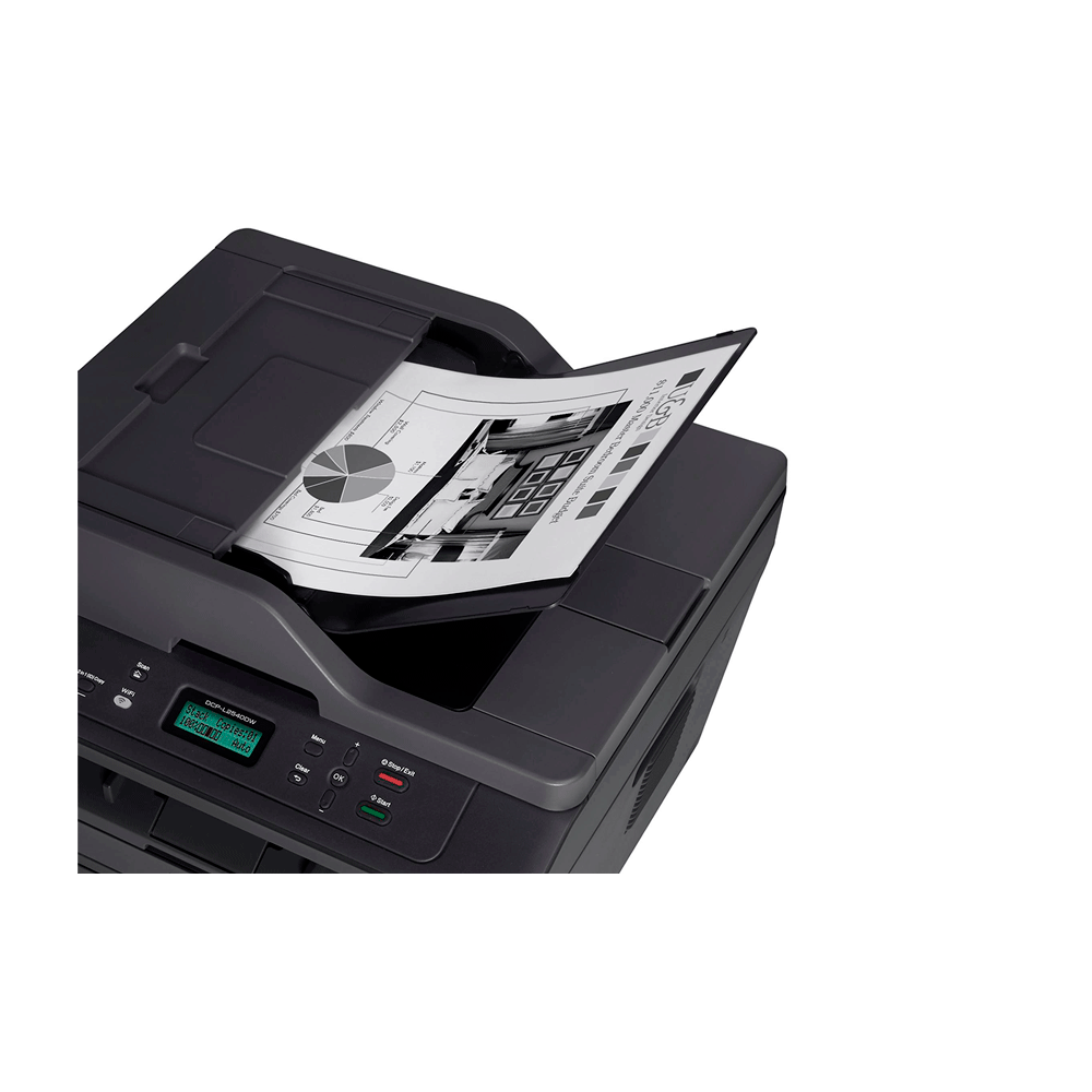 Impressora Multifuncional Laser Brother DCPL2540DW Monocromática