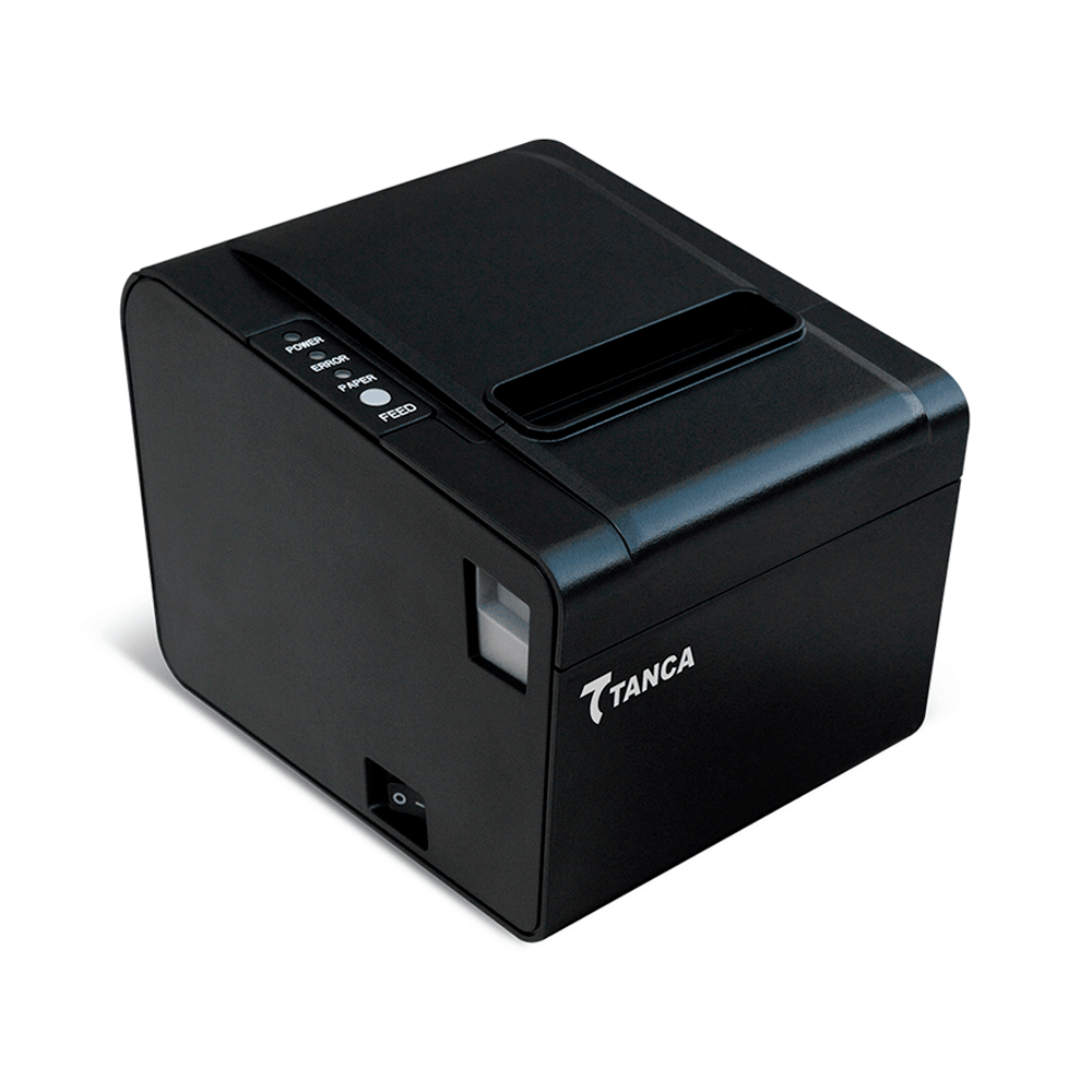 Impressora Térmica Tanca TP-650, Velocidade de Impressão 250 mm/s