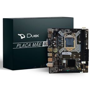 Placa Mãe Duex DXH81ZG M.2, Chipset Intel H81, LGA1150, Micro ATX, DDR3 DF - 801356
