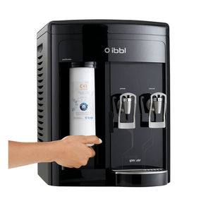 Purificador Parede IBBL Speciale FR600 Preto, Água Natural e Gelada, Filtra Sem Energia | 220V GO - 196498 Purificador Parede IBBL Speciale FR600 Preto, Água Natural e Gelada, Filtra Sem Energia | 220V GO - 196498