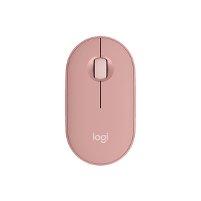 Mouse Sem Fio Logitech Pebble Mouse 2 M350S | Rose GO - 582701