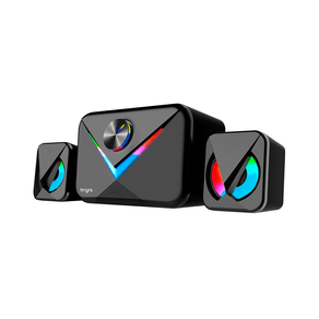 Caixa De Som Bright Multimídia Speaker RGB, Bluetooth - CX004 | Preto GO - 582542