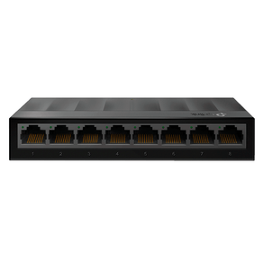 Switch de Mesa TP-Link Lite Wave Gigabit com 8 Portas Ethernet 10/100/1000 Mbps | LS1008G GO - 226376