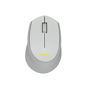 Mouse Sem Fio Logitech M280 Cinza / Amarelo GO - 581138
