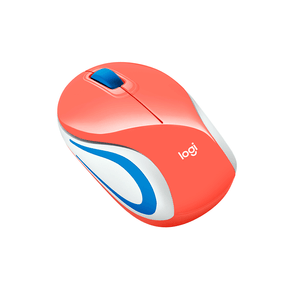 Mini Mouse Logitech M187, Sem fio de 2,4 GHz | Coral DF - 582248