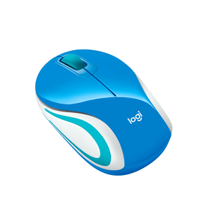 Mini Mouse Logitech M187, Sem fio de 2,4 GHz | Azul DF - 582249