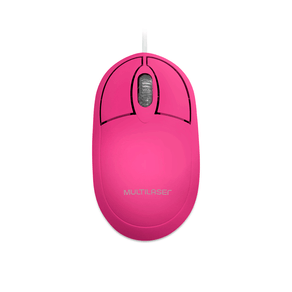 Mouse Multilaser Classic MO304 | Rosa DF - 582037