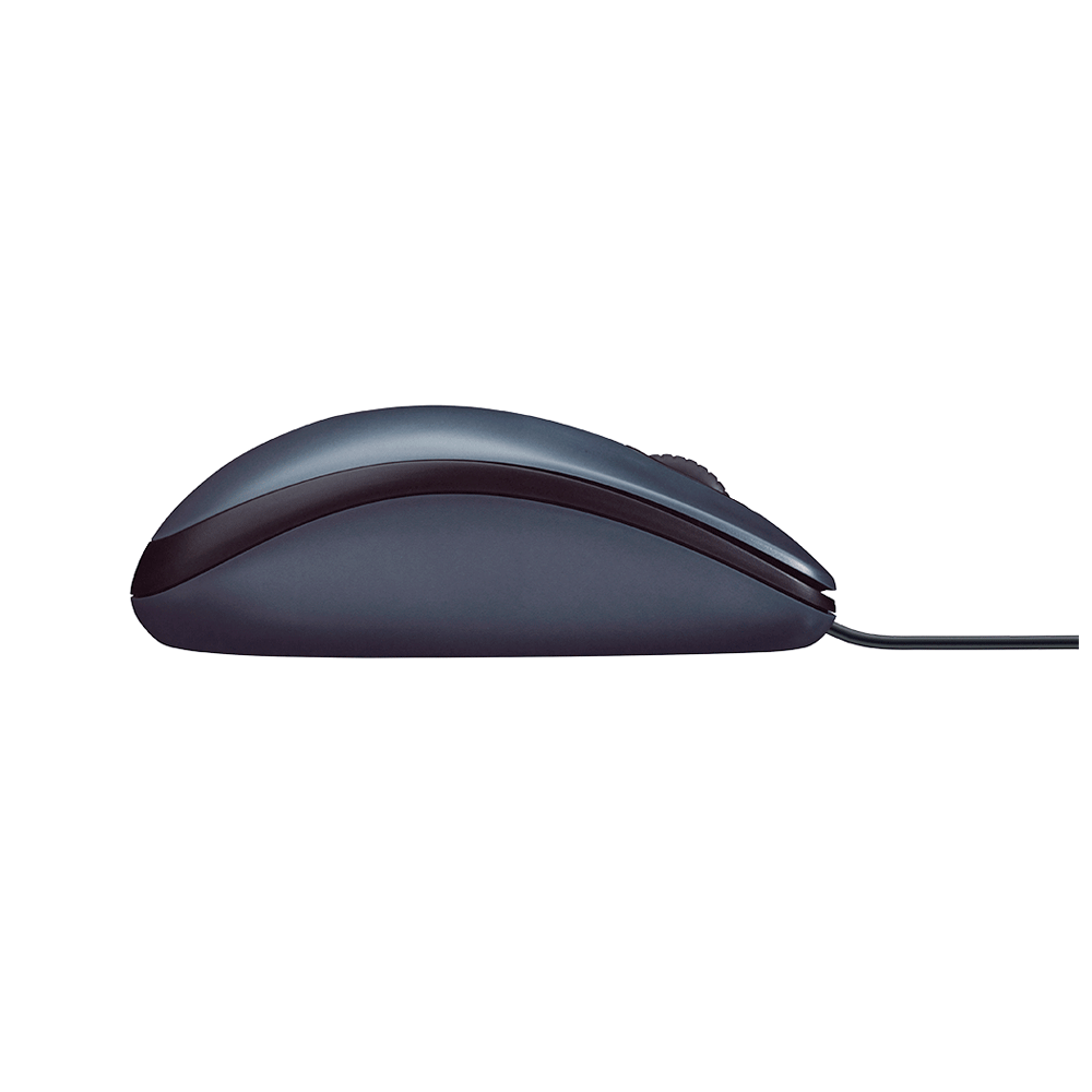 Mouse Logitech M100, com 1.000 DPI | Cinza/ Preto Artigo: 582451
