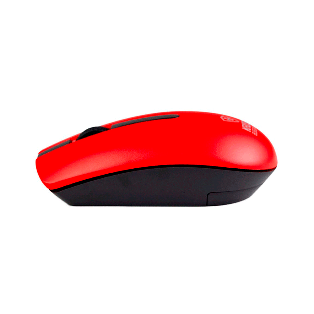 Mouse Sem Fio Kross, Recarregável 1.600Dpi - KE-M315 | Vermelho