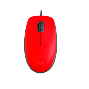 Mouse Logitech M110 Silent Cliques Silenciosos | Vermelho GO - 582559
