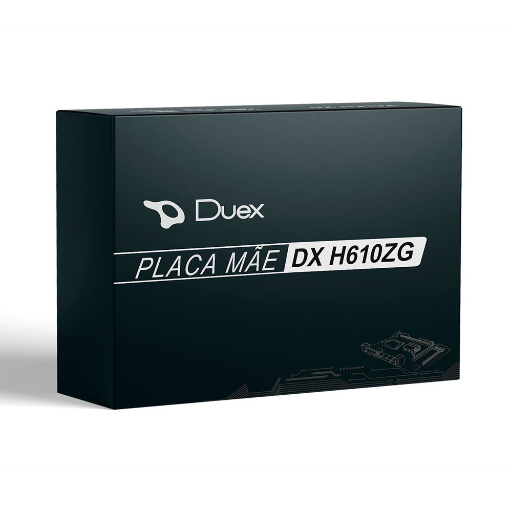 mdaibakさま2 Placa Mãe DX H610ZG M.2 Intel LGA 1700 DDR4 DX H610ZG - Duex