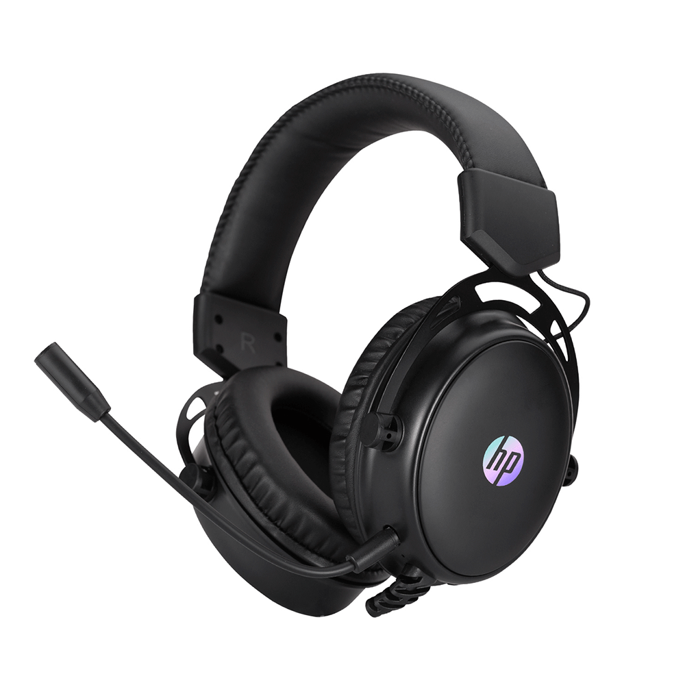 Headset Gamer HP, Conexão P2 e USB - DHE-8005 | Preto Artigo