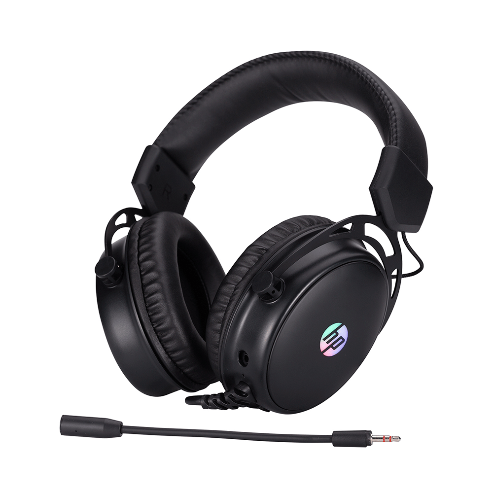 Headset Gamer HP, Conexão P2 e USB - DHE-8005 | Preto Artigo