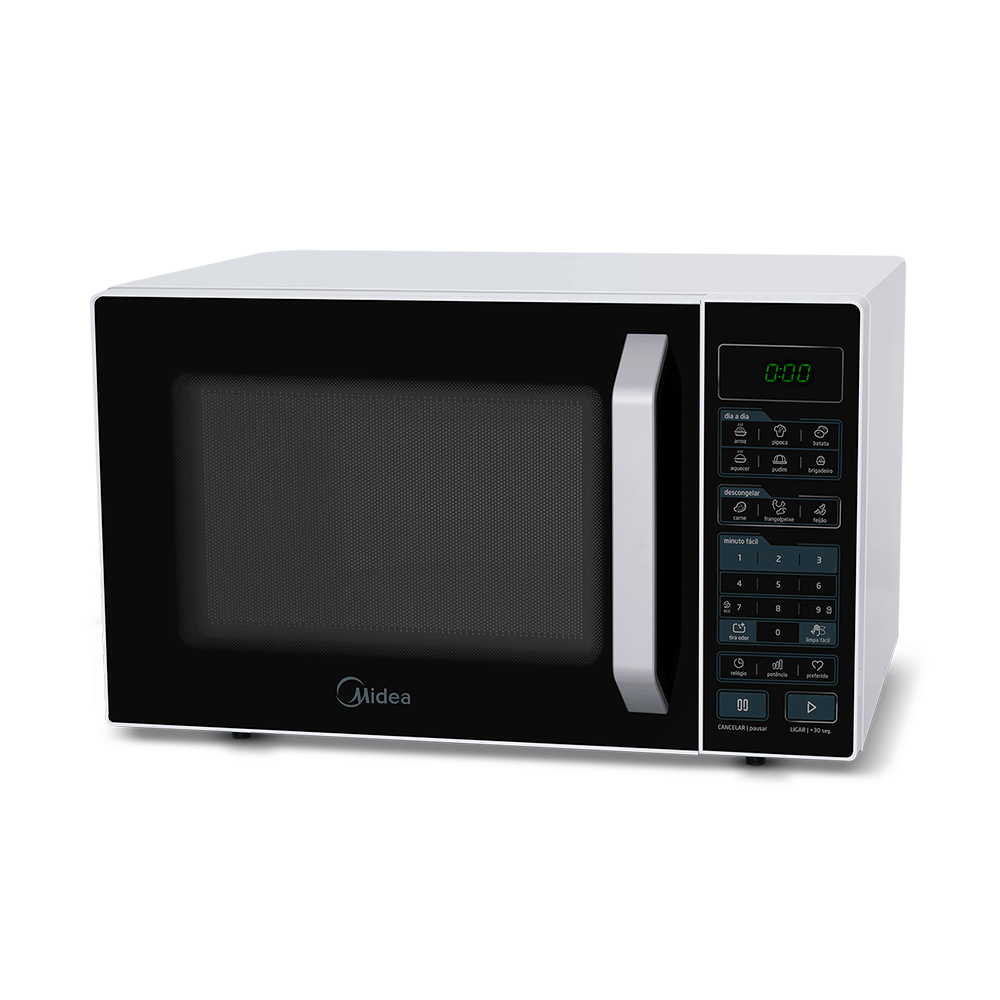 Micro-ondas Midea 35 Litros - MXSA35P 127V Branco / Preto