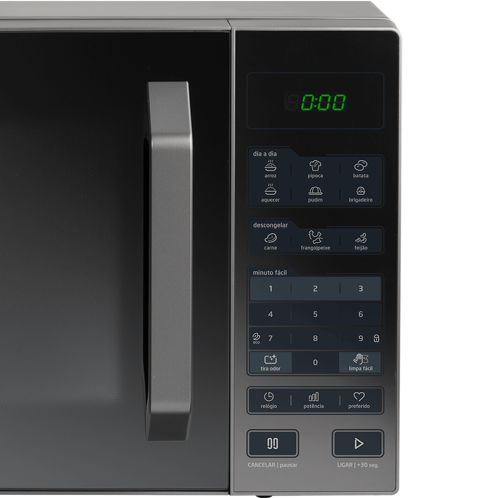 Micro-ondas Midea 35 Litros - MXSA35S 220V Cinza - Fujioka