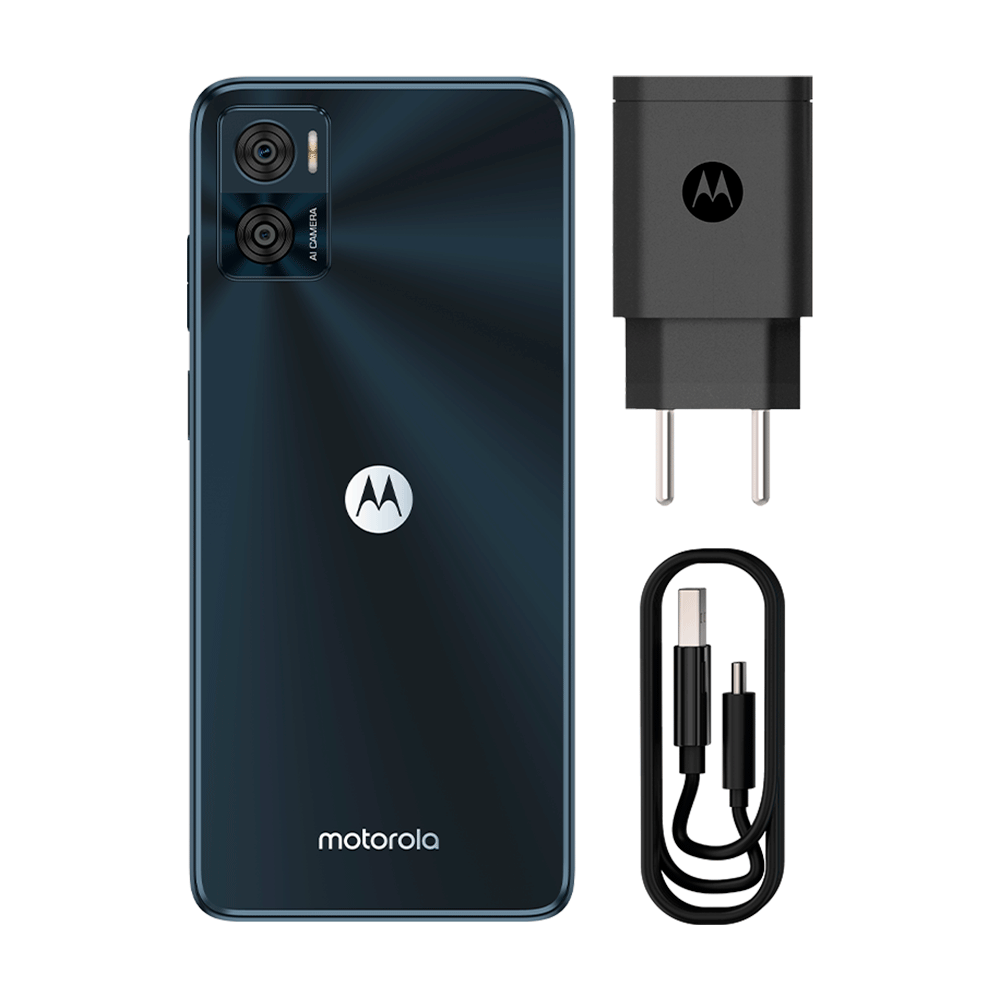 Smartphone Motorola Moto E22 XT2239-10, 128GB, Android 12 | Preto