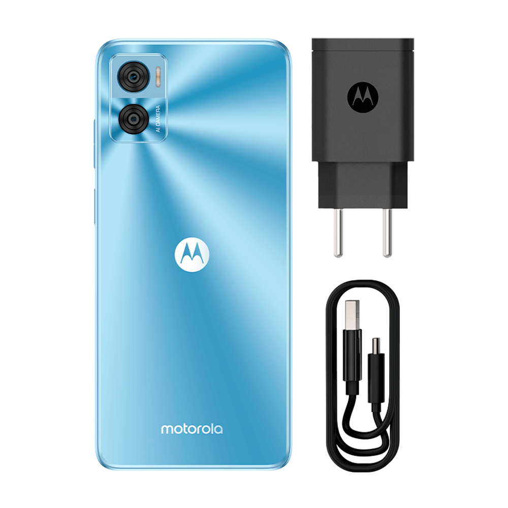 Smartphone Motorola Moto E22 XT2239-10, 64GB, 4GB RAM, 4G | Azul