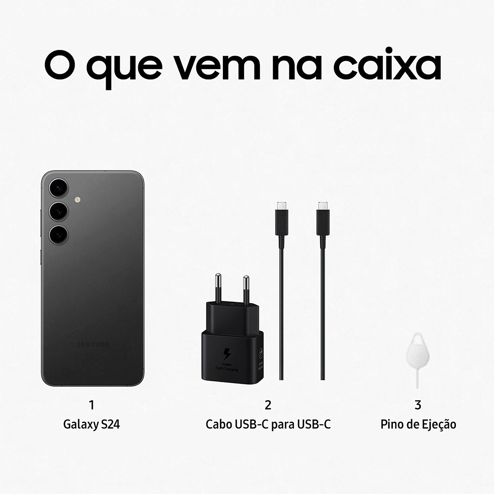 携帯電話本体 Samsung Galaxy S24 256GB Galaxy S24 e S24+ com Galaxy AI | Tecnologia Revolucionária