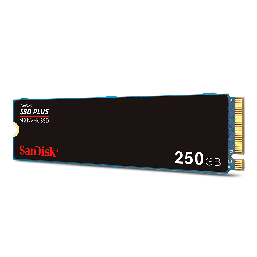 SSD Sandisk Plus, Leitura Até 2.400 MB/s, Gravação até 1.500 MB/s