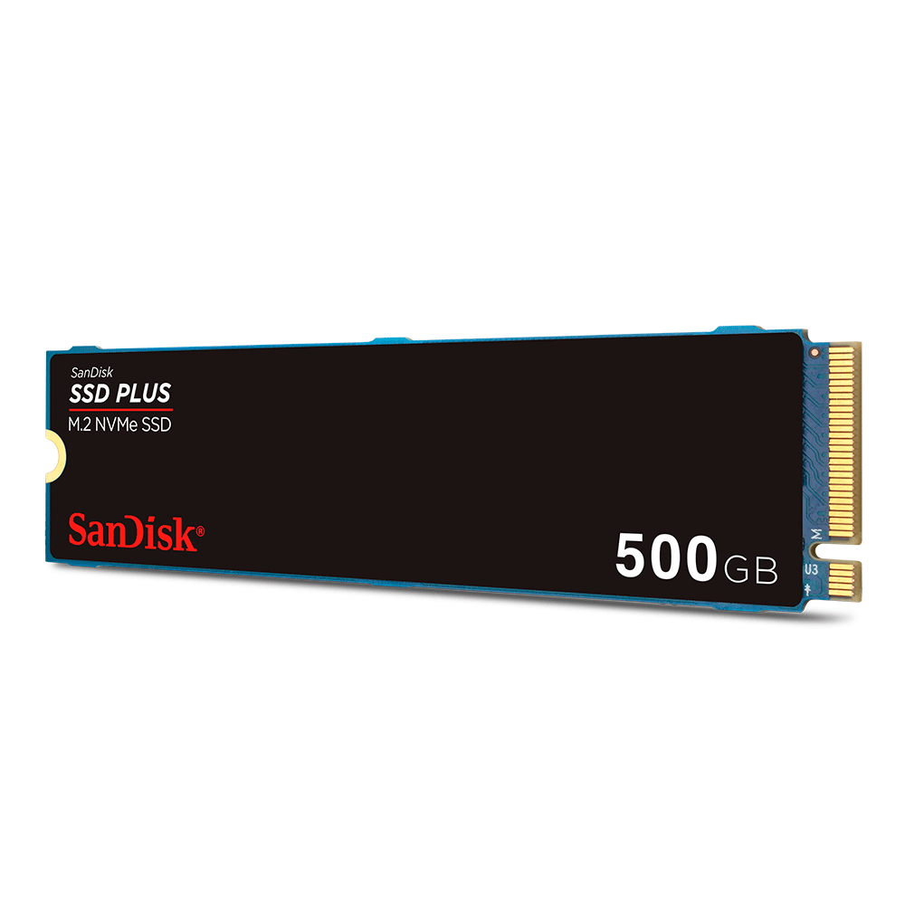 SSD Sandisk Plus, Leitura Até 2.400 MB/s, Gravação até 1.500 MB/s
