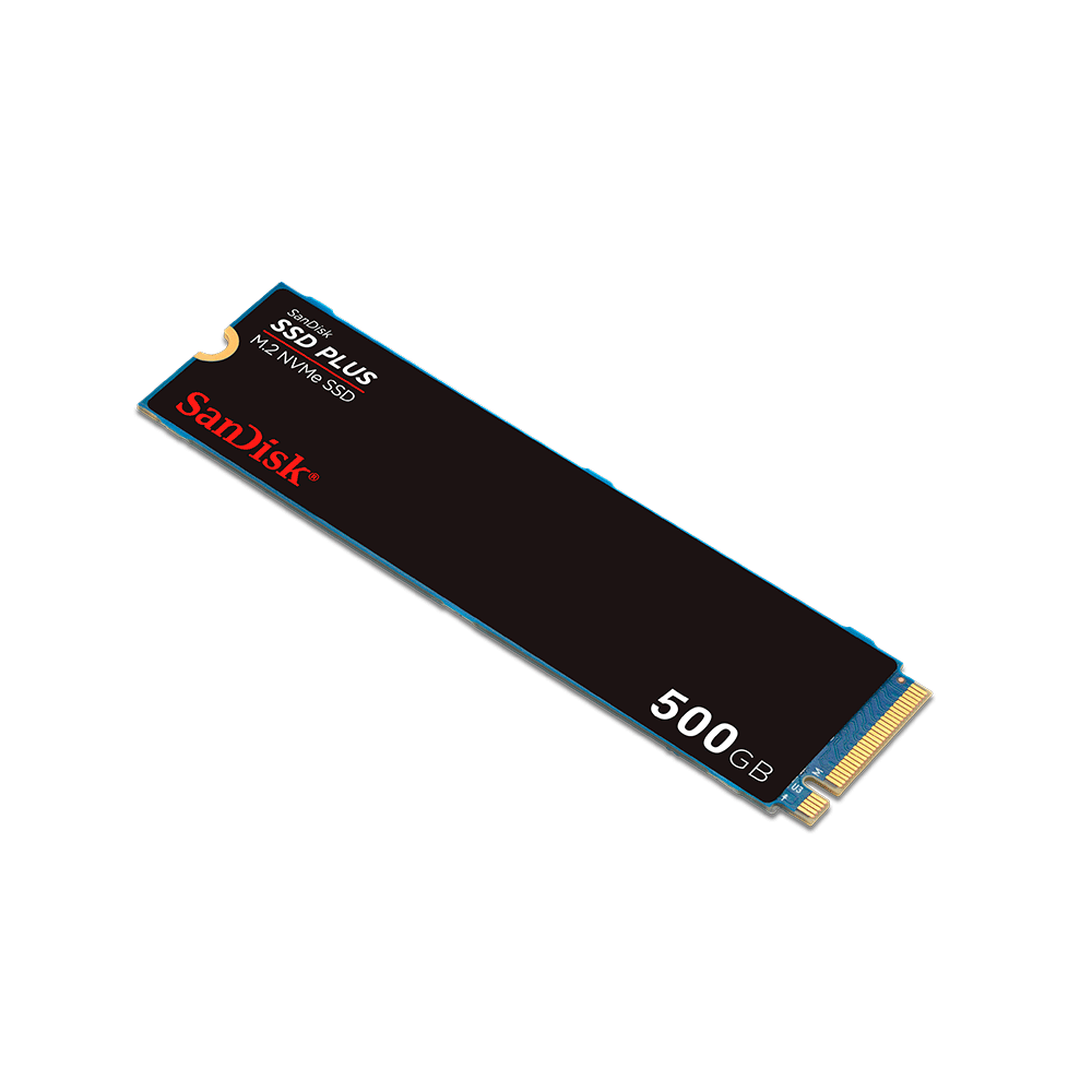 SSD Sandisk Plus, Leitura Até 2.400 MB/s, Gravação até 1.500 MB/s