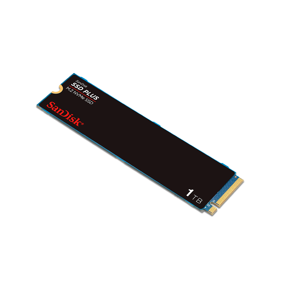 SSD Sandisk Plus, Leitura Até 3.200 MB/s, Gravação até 2.500