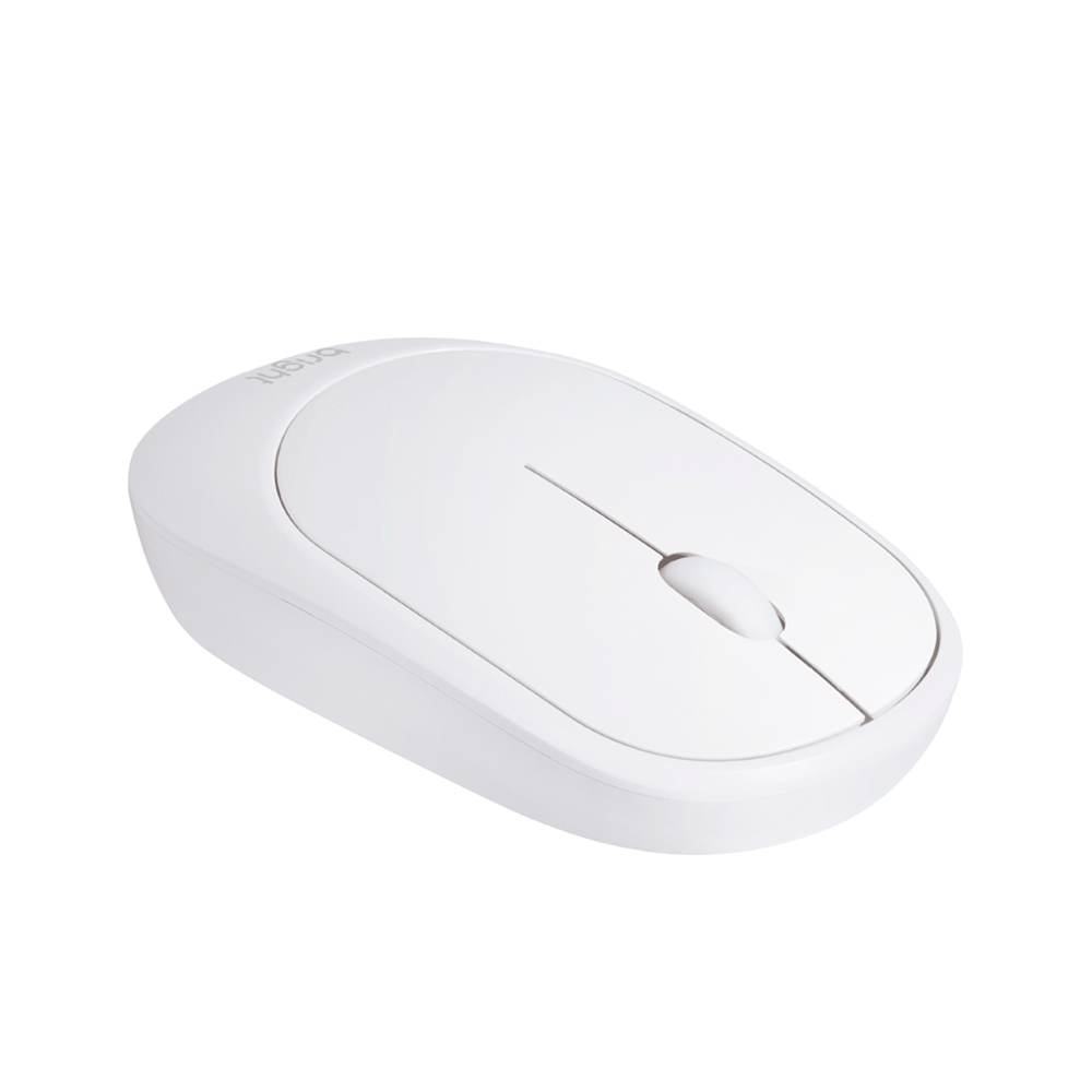 Mouse Sem Fio Bright 1.000Dpi - MS001 | Branco Artigo: 582538