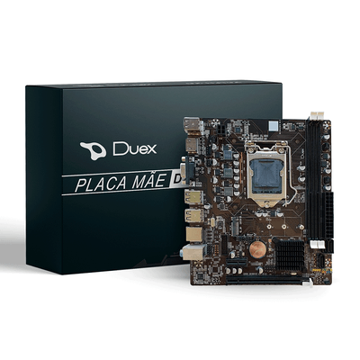 Placa Mãe DX H510ZG PRO M.2 Intel LGA 1200 DDR4 - Duex