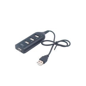 Hub Kross KE-CBS0118 USB para USB 2.0 com 4 Conectores Preto GO - 582726